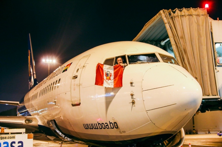 AerolÃ­nea Boliviana de AviaciÃ³n inaugura su quinto destino internacional con direcciÃ³n a Lima