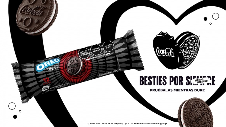 Coca-Cola® y OREO® se hacen «besties» para lanzar una galleta de edición limitada