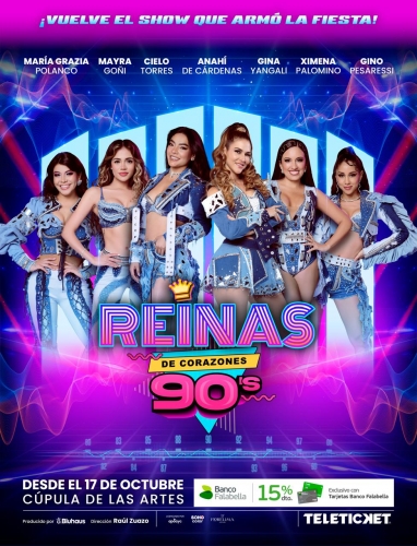 ¡Regresa Reinas de Corazones 90’s con una segunda temporada imperdible en La Cúpula de las Artes!