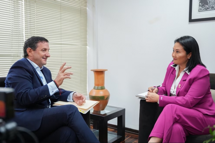 Renzo Reggiardo expresó su respaldo a presidente Keiko Fujimori