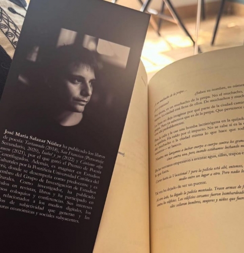 El escritor y poeta José Maria Salazar Núñez presenta 'CS' nuevo libro de poemas.